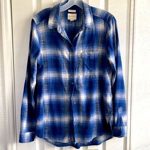 American Eagle flannel boyfriend fit